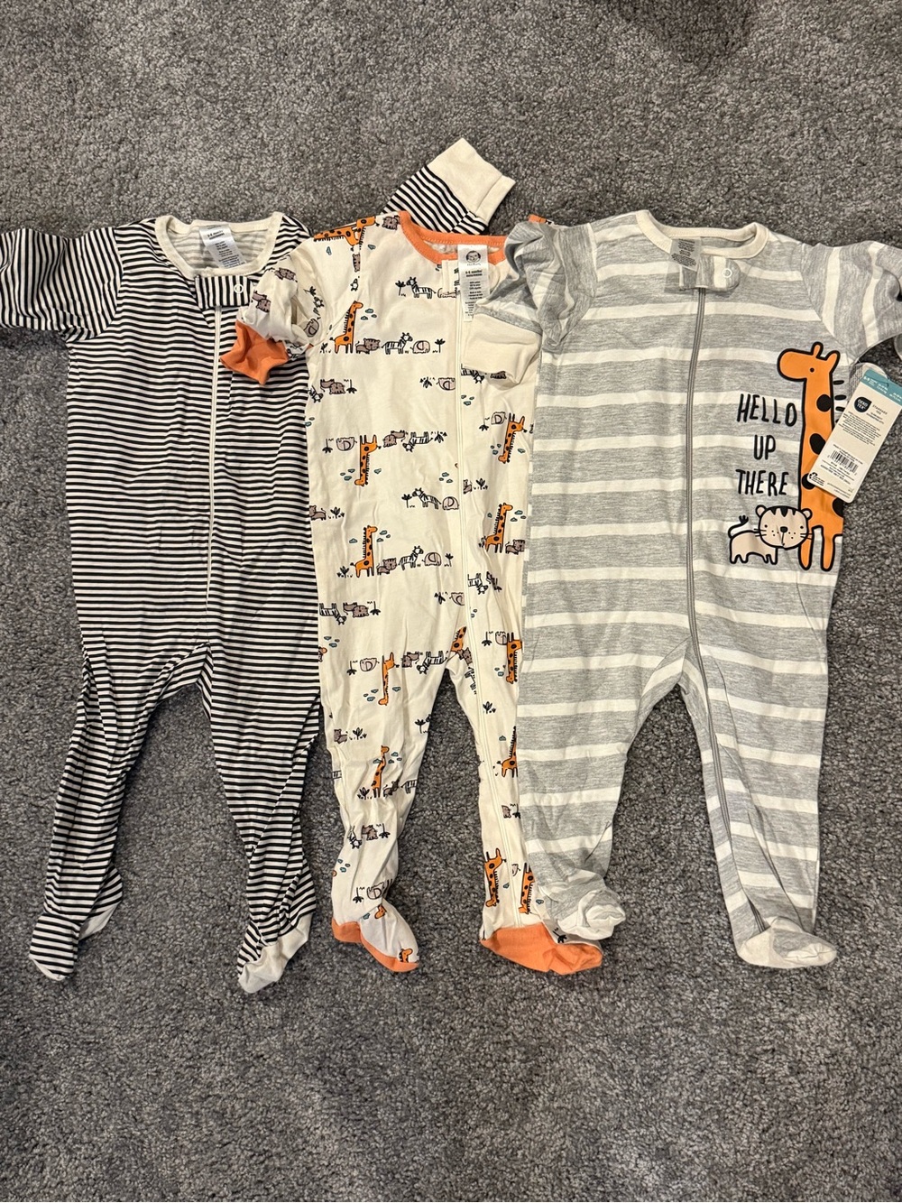 Gerber Three Sleepers 6-9 Months